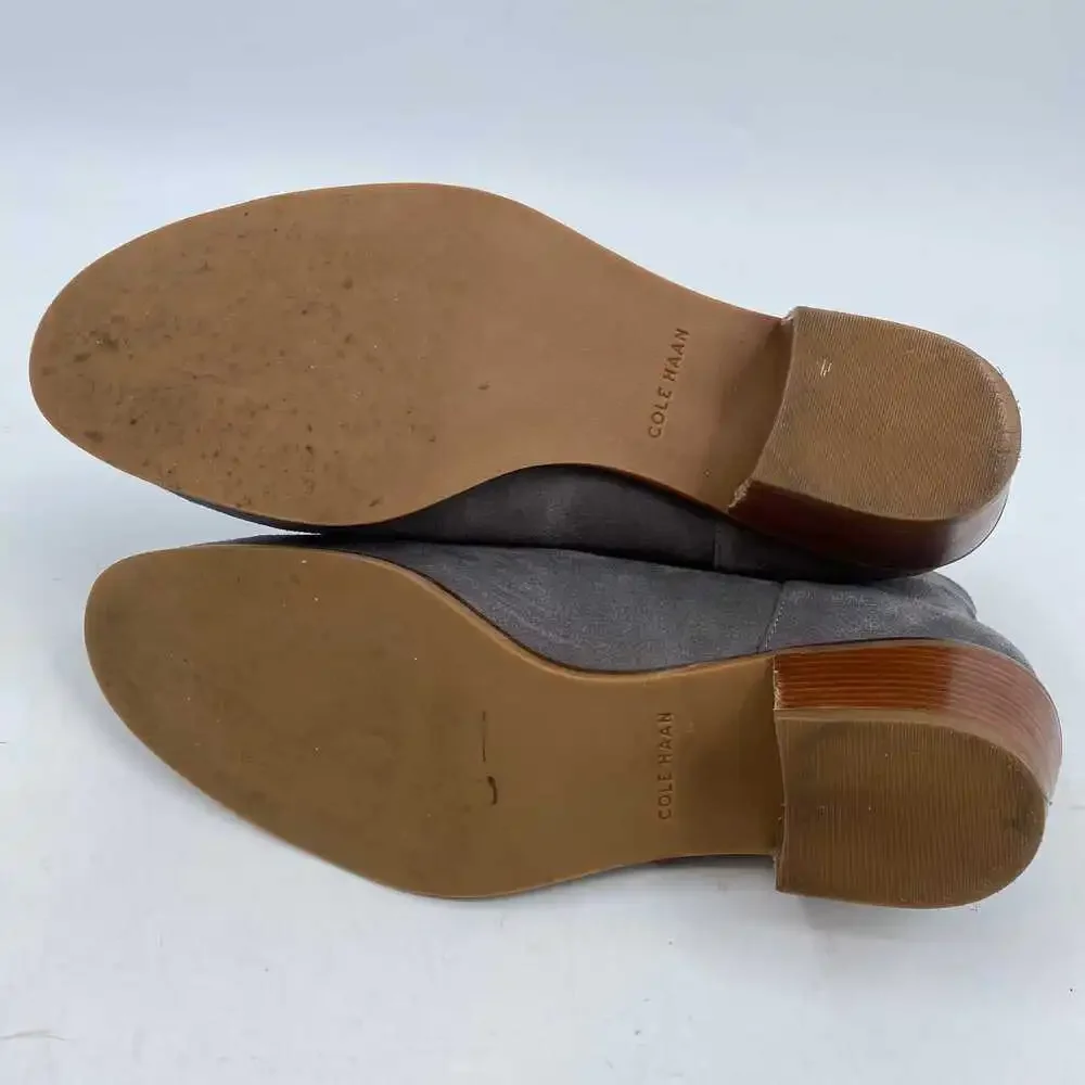 Cole Haan Gray Suede Ankle Boots | Women’s Size 10